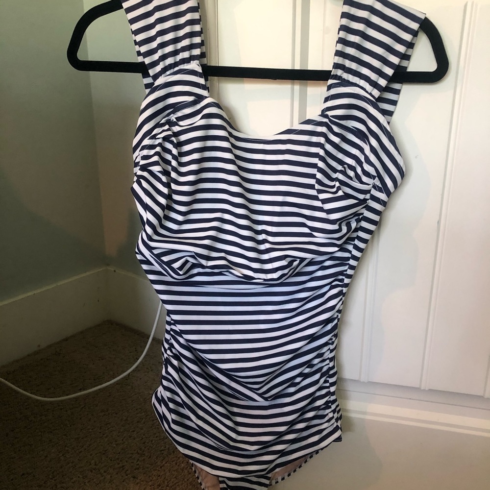 Albion Striped One-Piece
